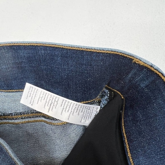 Spanx Distressed Ankle Skinny Jeans NWT Medium Wash Size Small - Picture 8 of 12